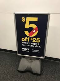 When is the best time to get a flu vaccine? Sanity Cvs Will Give People 5 Off A 25 Purchase For Getting A Free Flu Vaccine Vaxxhappened
