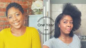 1 Year Post Big Chop Natural Hair Journey Blowout Flat Iron For Beginners Bigchop Postbigchop Si Hair Journey Natural Hair Styles Natural Hair Journey