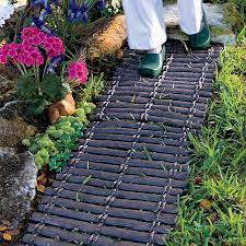 After serving its purpose the path is simply rolled up and can be stowed away for the next deployment without taking too much. Pin On Pathways Garden Paths