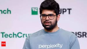 Perplexity CEO says sleeping with that fear that your competitor will  steal your idea is the key to success | - The Times of India