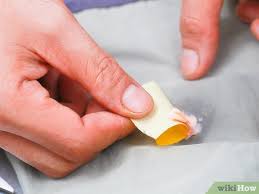 Remove the garment out of the plastic bag and put it down onto a hard surface. 14 Ways To Remove Gum From Clothes Wikihow