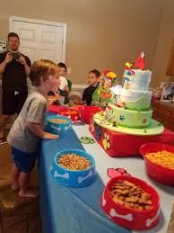 Paw Patrol Simple Birthday Cake For 4 Year Old Boy Paw Patrol Party My Little Caboose Turned Four This Week How Is It That My Baby Boy Is 4 Years Old Paw Patrol Party Paw Patrol Birthday Party Paw Patrol