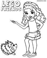 Lego friends coloring pages olivia. Lego And Friends Coloring Pages Coloring Home