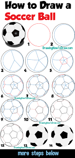 Step 1 begin by drawing two circles of the same size and. How To Draw A Soccer Ball Easy Step By Step Drawing Tutorial For Beginners How To Draw Step By Step Drawing Tutorials