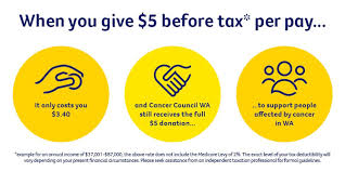 Call us 13 11 20. Workplace Giving Cancer Council Western Australia