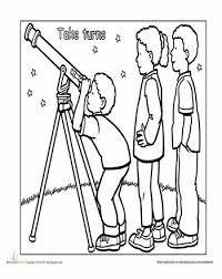Manners Coloring Page Social Skills Activities Color Worksheets For Preschool Social Emotional Learning