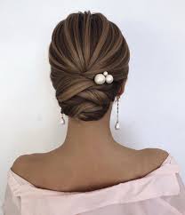 This beautiful look would be perfect for a wedding or special event where you'd like to keep your hair up and away from your face. Elegant Bridal Hairstyle Updos Oh Best Day Ever