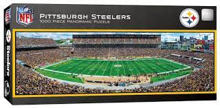 Pittsburgh steelers 1000 piece panoramic puzzle. Pittsburgh Steelers 1000 Piece Jigsaw Puzzle Only 9 99 50 Off