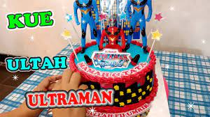 Halo sahabat lenscake kdi video kali ini tentang cara membuat kue ulang tahun anak karakter ultraman. Kue Ultah Ultraman L Cara Membuat Kue Ultah Ultraman Youtube