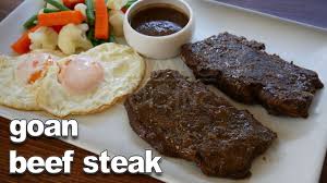 Goan Beef Steak Recipe Goan Beef Recipes Beef Steak Recipe Youtube Beef Recipes Beef Steak Recipes Beef Steak