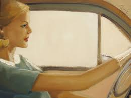 Minnie Was An Aggressive Driver Art Print From Original Oil Painting 45 00 Via Etsy Janet Hill Art Original Oil Painting