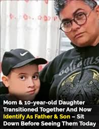 The mom and her daughter transitioned together 😳😳 Pics in comments 👇