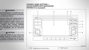 Nissan micra oem radio stereo head units pinouts. 2013 Nissan Juke Navigation System Owner S Manual Youtube
