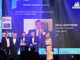 Ghelamco enters the polish market as contractor and investor. Paul Gheysens Ceo Ghelamco Wins Lifetime Achievement Ceeqa Award 2014