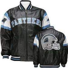 Carolina Panthers Truck Carolina Panthers Elite Leather Varsity Jacket Sports Outdoors Carolina Panthers Leather Varsity Jackets Panthers