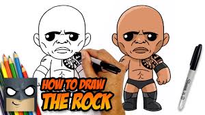 How To Draw The Rock Wwe Superstars Youtube Roman reigns will put his universal championship on the line against his own cousin, jey uso, at wwe clash of champions! how to draw the rock wwe superstars