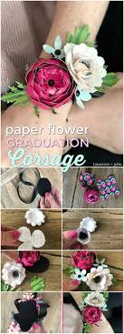 I feel like making a corsage or a boutonniere should be on the list for anyone who's slightly crafty and definitely thrifty. Make A Paper Flower Corsage For Graduation Mother S Day Or Birthdays