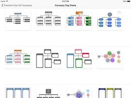 Ipad App Company Org Charts Templates For Publisher Star