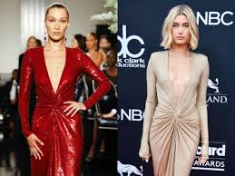 Google has many special features to help you find exactly what you're looking for. Fashion Faceoff Bella Hadid Or Hailey Bieber Who Wore The Sparkly Knot Dress With A Plunging Neckline Better Pinkvilla