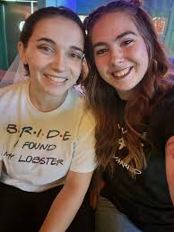 Thank you Andora Fields Lipscomb for making the perfect shirts for my bride  tribe 💕🎀