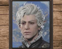 Baldur's Gate 3 Astarion Cross Stitch Pattern PDF Download