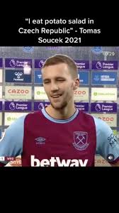 Featured in hearty potato salads. Tomas Soucek Ladies And Gentlemen Soucek Westham Everton Prem Pl Football Fyp Foryou Foryoupage Czechmates