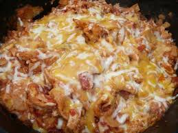 Dutch Oven Nacho Chicken Casserole With Corn Tortillas Cooked Chicken Diced Tomatoes And Green Chilies Enchila Dutch Oven Recipes Dutch Oven Chicken Cooking