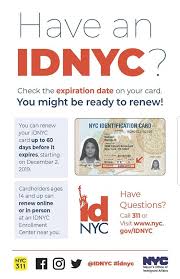 Frequently asked questions about identification card renewal. If You Have An Idnyc Apna Brooklyn Community Center Facebook