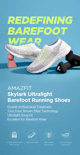 Amazfit Skylark Ultralight Barefoot Running Shoes