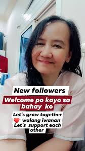 Shout out to my newest followers! Excited to have you onboard! Ailyn  Lagmay, Jen Fermin, Ay-am Led Allitnas, Al Feliciano, Maricel Panela  Quisano, Flordeliza Martz Armentano, Lawagan Urbano Shine, Cath Echanes,  Pablito