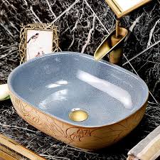 A vessel sink is a type of sink that is designed to sit on the surface of a countertop. Flaminio Vessel Sink Vessel Sink Sink Faucets Counter Top Sink Bathroom
