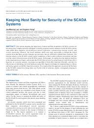 — picture via facebook/hoo ke ping. Pdf Keeping Host Sanity For Security Of The Scada Systems