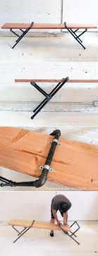 Un Banc A Faire Soi Meme Diy Avec Images Mobilier De Salon Meuble De Metier Idees De Decoration Interieure