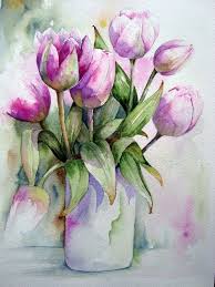 Check spelling or type a new query. 40 Easy Watercolor Painting Ideas For Beginners 2020 Updated Watercolor Tulips Floral Watercolor Flower Painting