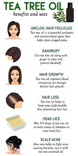 Tea Tree Oil For Healthy Hair The Little Shine