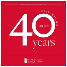 Advancing Shaker: Annual Report by Shaker Schools