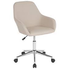Carnegy Avenue Beige Fabric Office Desk Chair Cga Ds 231709 Be Hd The Home Depot In 2020 Modern Office Chair Home Office Chairs Flash Furniture