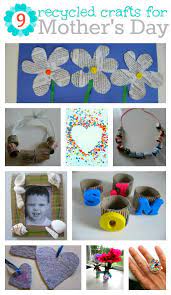 9 Recycled Mother S Day Crafts No Time For Flash Cards Mothers Day Crafts Fathers Day Crafts Mothers Day