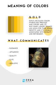 Gold Color Meaning Color Meanings Brand Color Palette Color Psychology