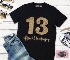 Birthday T Shirt Design Ideas For Girls Girls 13th Birthday Shirt Double Digits Shirt Girls Birthday Etsy Birthday Girl Shirt 13th Birthday Party Ideas For Girls Birthday Shirts