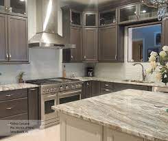 Off white kitchen cabinets with gray island. Gray Cabinets With An Off White Kitchen Island Masterbrand