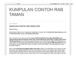 Contoh dokumen rab (rencana anggaran biaya) bagi klien atau kontraktor yang menginginkan pembuatan perhitungan biaya bangun/ (rab) rencana anggaran biaya untuk bangunan rumah dan gedung lainnya dapat memesan di www.paketdesainrumah.com biaya pembuatan mulai rp. Rab Taman Xls Ilmusosial Id