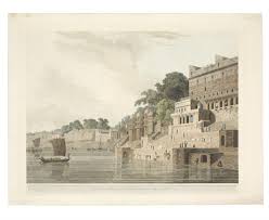 Dasashvamedh Ghat, at Benares on the ...
