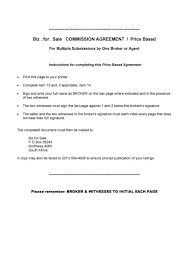 Maybe you would like to learn more about one of these? 36 Free Commission Agreements Sales Real Estate Contractor