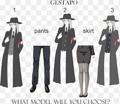 Want to / read some / read all. Gestapo Girl Clothing Tuxedo M Manga Clothes Hanger Png Pngegg