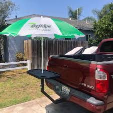 The Ez Hitch Tailgate Table Is A Trailer Hitch Supported Table Etsy In 2020 Trailer Hitch Hunting Trailer Tailgate