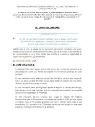 Los seres humanos más modernos dirían que las desventajas de las teocracias son mayores que sus ventajas. El Voto Voluntario Votacion Elecciones