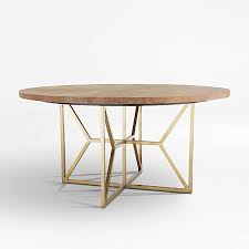 Find round kitchen tables in an array of styles, finishes and materials. Round Dining Tables Crate And Barrel