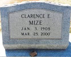 Clarence Elmer “C.E.” Mize (1908-2000)