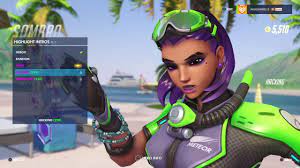 Overwatch: Sombra Tulum Skin All Emotes, Poses, Intros & Weapons + First  Person (Epic) - YouTube